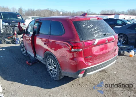 2017 Mitsubishi Outlander Se z USA, uszkodzony, nr VIN JA4AZ3A38HZ015335